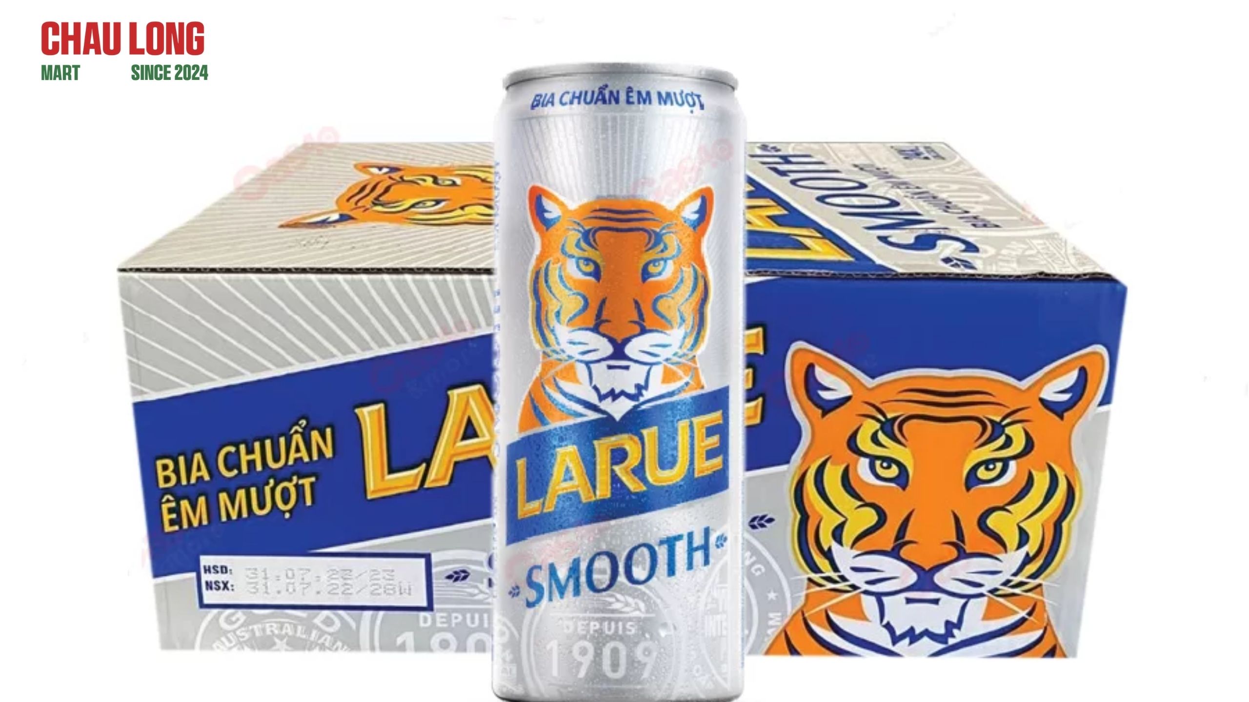 Khám phá hương vị Bia Larue Bạc – Mát lạnh, nhẹ đô và dễ uống nhất phân khúc
